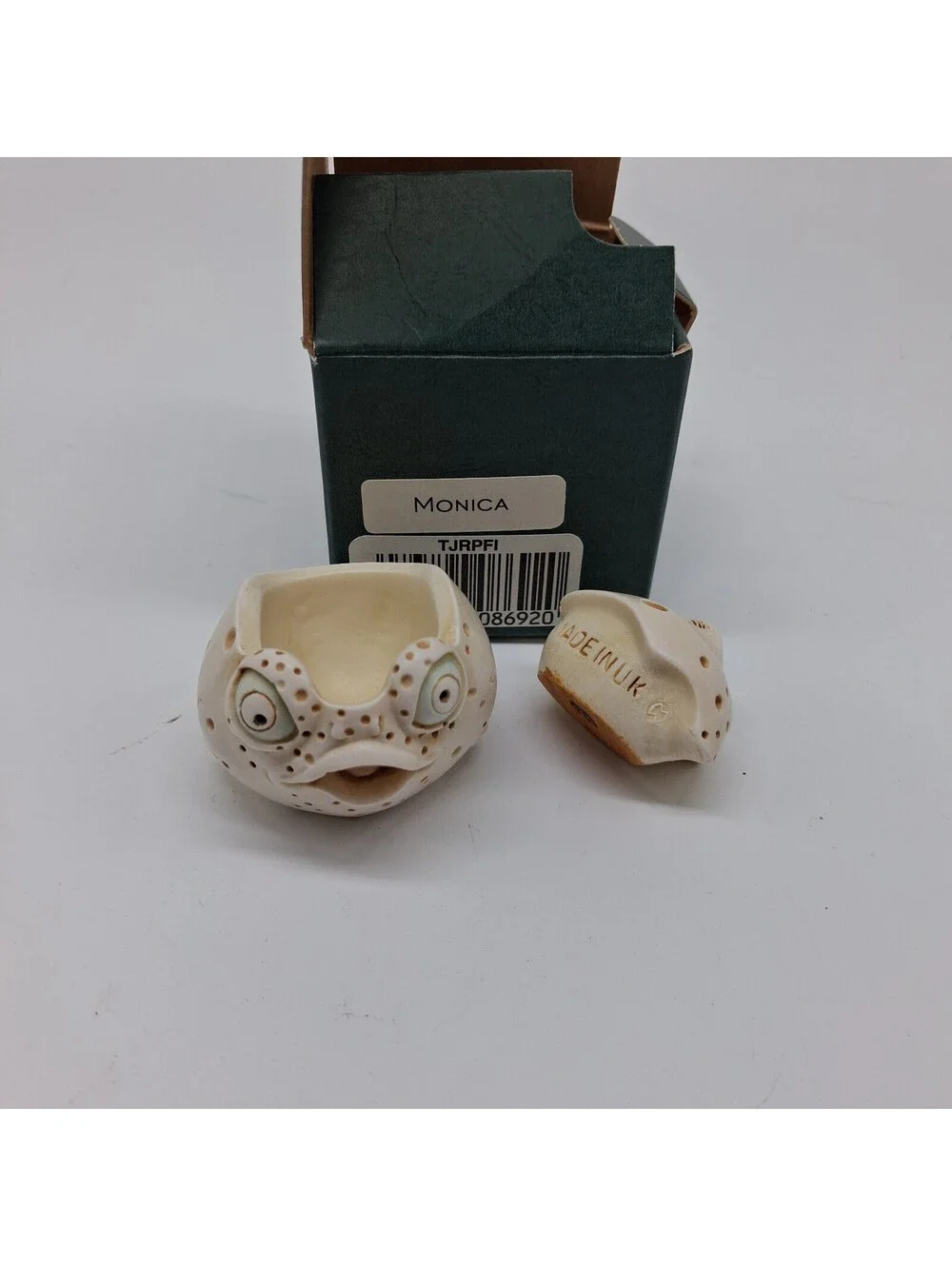 Harmony Kingdom Roly Polys Monica Blowfish Trinket Box Adam Binder w Box Card